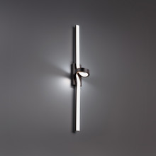 Loophole 26' LED Bath Vanity & Wall Sconce 2700K in Black