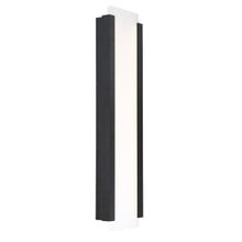 Fiction 26' LED Outdoor Wall Sconce Light 3000K in Black