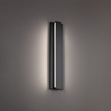 Revels 60' LED Outdoor Wall Sconce Light 3500K in Black