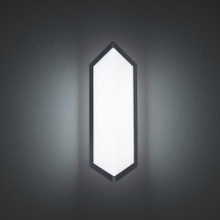Corte 16' LED Outdoor Wall Sconce Light 4000K in Black