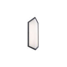 Corte 24' LED Outdoor Wall Sconce Light 3000K in Black