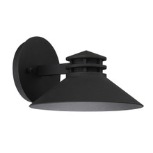 Sodor 8' LED Outdoor Wall Sconce Barn Light 3000K in Black