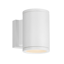 TUBE Double LED Outdoor Wall Sconce Light 3000K in White