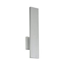 Stag 24' LED Outdoor Wall Sconce Light 3000K in Brushed Aluminum