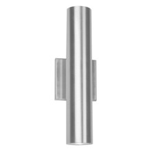 CALIBER 14' LED Outdoor Wall Sconce Light 3000K in Brushed Aluminum