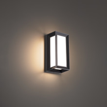 Argo 10' LED Outdoor Wall Sconce Light 3000K in Black