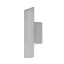 ICON 14' LED Outdoor Wall Sconce Light 3000K in Brushed Aluminum