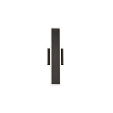 Bastone 18' LED Outdoor Wall Sconce Light 2700K in Black
