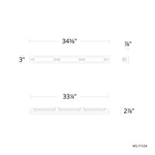 SPECTACLE 34IN VANITY 4CCT 3000K
