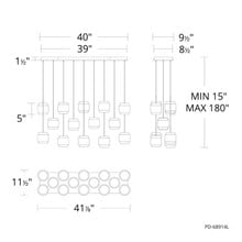 BANDED 14LGHT LNR MULTI 4CCT 27/30/35/40