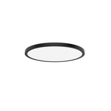 ROUND FLUSH MOUNT 24IN RND 5CCT BK