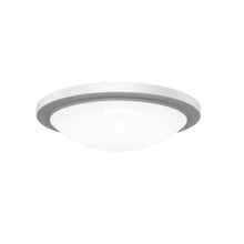 DEW FLUSH MOUNT 18IN RND 5CCT BK