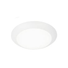 Disc 6' LED Flush Mount 5CCT WT