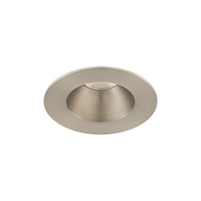Ocularc 2.0 5CCT Round Downlight Trim and Housing for New Construction or Remodel with Flood Beam and Brushed Nickel Finish