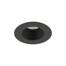 Ocularc 2.0 5CCT Round Downlight Trim and Housing for New Construction or Remodel with Narrow Beam and Black Finish