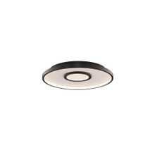 Pinpoint 15' LED Flush Mount Light 3000K in Black - FM-37416-30-BK