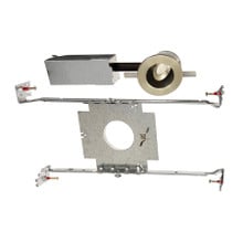 LEDme 1' Round Miniature Recessed Downlight 2700K Warm White in Brushed Nickel - HR-LED212E-27-BN