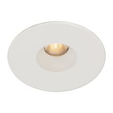 LEDme 1' Round Miniature Recessed Downlight 2700K Warm White in White - HR-LED231R-35-WT