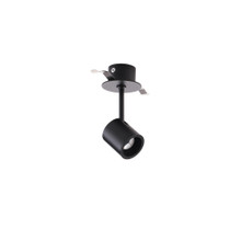 Stealth Silo 007 Adjustable Beam Monopoint Luminaire 2700K in Black - MR-2007-927-BK