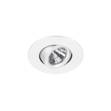 Ocularc 2.0 LED Round Adjustable Narrow 2700K Trim with Light Engine and New Construction or Remodel Housing in White - R2BRA-N927-WT
