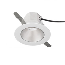 Aether Round Trimless with LED Light Engine Flood 40 Beam 2700K in Brushed Nickel - R3ARDT-F827-BN