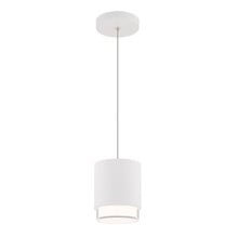 CLOAK 6IN PENDANT 4CCT 3000K - PD-58506-30-WT