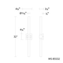 RIPPLE 32IN VANITY 4CCT 4000K - WS-85532-40-BN