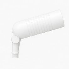 Slim Bullet LED Landscape Light - 8 Watts - 700 Lumens - 120V - Color Tempurature Selectable 30K/40K/50K  - Knuckle Mount With Included Stake - White Finish