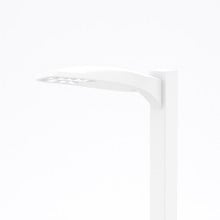 D-Series Size 0 LED Area Luminaire, LED, Up to 18642 Lumens, 5000K, 70CRI, Type III Back Light Control, 120-277V, Square pole mounting, Field adjustable output, White, super durable