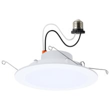 LED Recessed Wafer Style Retrofit Downlights - Recessed Can Lights - Available in Different Sizes and Color Temperatures