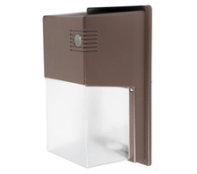 Turtle Friendly LED Rectangle Wall Packs - Economical Outdoor Wall Lights With Photocell - Choose Your Finish