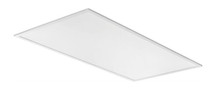 LED Flat Panel, 2FT x 4FT, Nominal 4000 LM, 80+ CRI, 4000K, Satin white, Constant current,  dimming to 1%, MVOLT,  120V-277V, 7W emergency battery pack, Embedded wireless controls by nLight, Passive Infrared Occ sensor with auto-dimming photocell