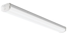 4FT LED Wraparound, Nominal 7200 LM high efficiency, Curved,  linear prismatic, eldoLED dimming 1%, 80+ CRI,  4000K