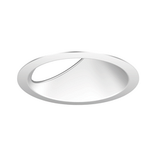 EVO 6IN Round Open Wall Wash, Clear Reflector, Matte-Diffuse, Trim, Unit pack