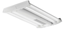 I-BEAM IBG Configurable LED High Bay, 48, 000LM, Standard efficiency, Acrylic Frosted Lens, General distribution, 120V-277V, Generic driver 0-10V dimming, 5000K, 80 color rendering index, Wiring leads pulled through back center of fixture, White