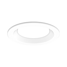 EVO 6IN Round Shower Downlight, Smooth Lens, Dead Front Flush Shower Trim, Trim, Unit pack