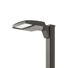 RSX Area Size 1, LED, Up to 14779 Lumens, 4000K, IES type IV forward throw, 347-480V, Square pole mounting, Dark bronze finish,  super durable
