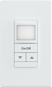 Wall Switch Sensor - Line Voltage, Passive Dual Technology, Dimming, automatic start level 5VDC, White