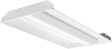Recessed Volumetric 1x4 LED, Nominal 4000 LM, Curved,  linear prismatic, eldoLED dimming 1%, 80+ CRI,  3500K