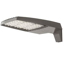 RSX Area Size 3, LED, Up to 42630 Lumens, 5000K, IES type III asymmetric, 120-277V, Round pole mounting, Field adjustable output, Dark bronze finish,  super durable
