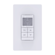 Wall Switch Sensor - Line Voltage, Passive Dual Technology, Dimming, Vacancy (default) or Auto-On, White