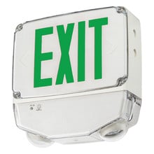 Wet combo, Double face, Green, Emergency operation with self-diagnostic