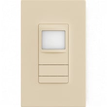 Wall Switch Sensor - Line Voltage, Multi-way Option, Passive Dual Technology, Ivory