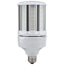 36 Watt LED Corn Bulb - Metal Halide Retrofit -4600 Lumens - 2700K Warm White - 120-277V - E26 Medium Base - Ballast Bypass
