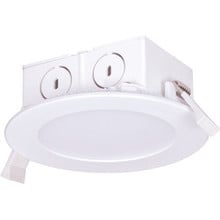4 Inch Downlight Edge-lit - 8.5 Watt- 500 Lumens - 2700K Warm White - 120V - Dimmable - Recessed Can Not Required