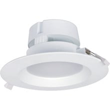 6 Inch Downlight Direct Wire - 9 Watt- 620 Lumens - 3000K Soft White - 120V - Dimmable - Recessed Can Not Required