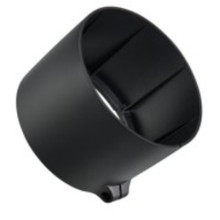 Color Kinetics Accessory, Burst gen2 Powercore, Full Glare Shield, Black, 6.5in Diameter