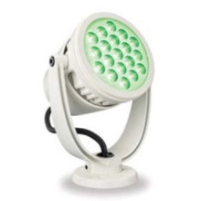 Color Kinetics eColor Burst Powercore gen2, Green, White Housing, Architectural - Special Order