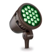 Color Kinetics eColor Burst Powercore gen2, Green, Bronze Housing, Landscape - Special Order