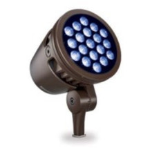 Color Kinetics eColor Burst Powercore gen2, Blue, Bronze Housing, Landscape - Special Order